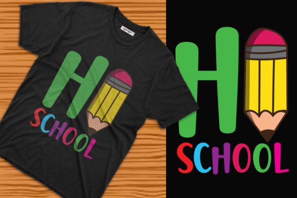 Hi School T-shirt Design: A Guide to Creating Trendy and Customizable Print-on-Demand Products