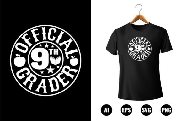 Official 9th Grader T-Shirt Design